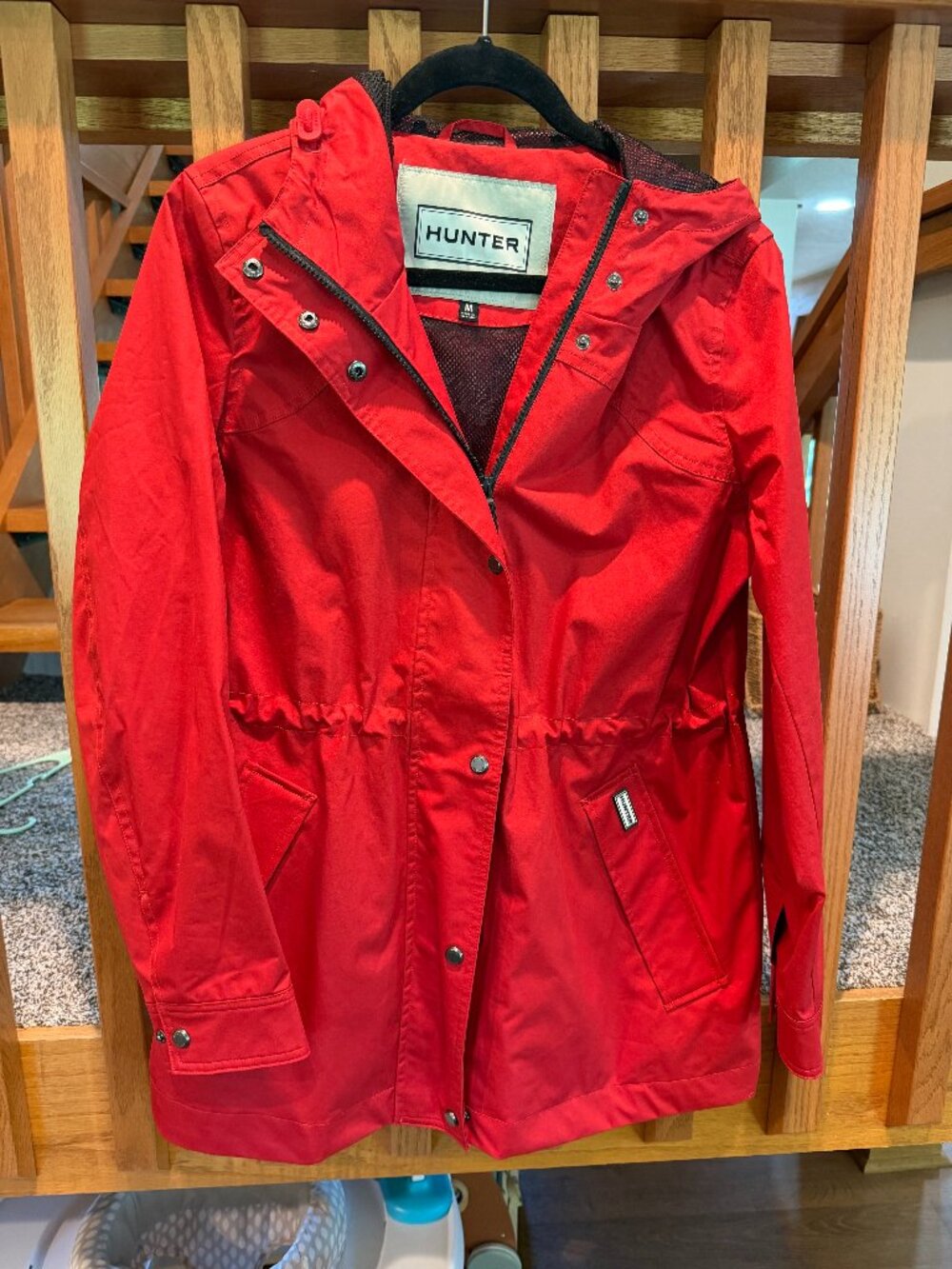 Hunter Waxed Cotton Rain Jacket NWOT